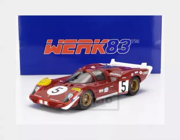 Werk83 Ferrari 512s 5.0l V12 Long Tail Team Sefac Spa Ferrari N 5 24h Le Mans 1970 Jacky Ickx Peter Schetty 1:18 W18053001