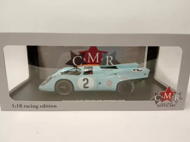 CMR Porsche 917k 4.5l Gulf Team John Wyer Automotive Engineering N 2 Winner 24h Daytona 1970 P.rodriguez L.kinnunen B.redman 1:18 CMR130