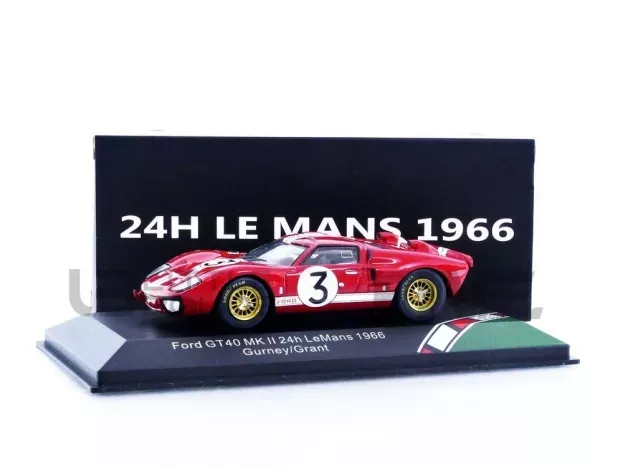 CMR Ford Gt40 Mkii 7.0l V8 Team Ford Motorsport N 3 24h Le Mans 1966 D.gurney J.grant 1:43 CMR43053