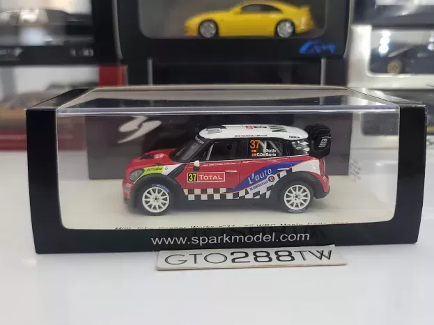 Spark Mini Countryman John Cooper Works Wrc N 37 2nd Rally Montecarlo 2012 D.sordo C.del Barrio 1:43 S3312