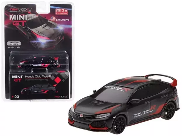 Mini-GT Honda Civic Type R fk8 2017 1:64 MGT00023-MJ