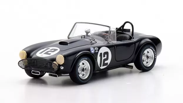 Truescale Ford Shelby Cobra Spider Csx2127 N 12 Winner Class 12h Sebring 1963 Ken Miles Phil Hill 1:43 TSM430521