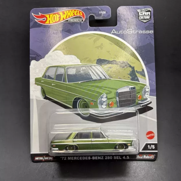 Hot Wheels Mercedes S-class 280sel 4.5 1972 1:64 HCK18