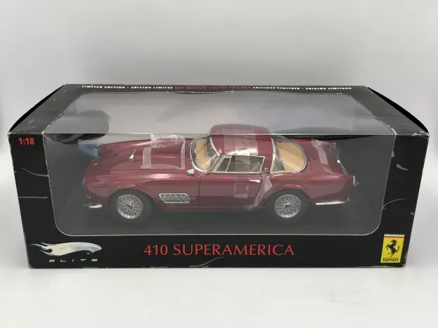 Hot Wheels Ferrari 410 Superamerica 1956 1:18 T6248