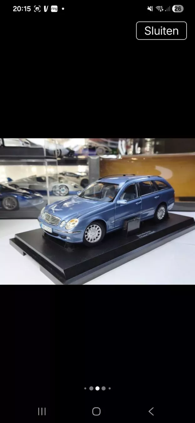 Kyosho Mercedes E-class E320 T-modell Elegance 2002 1:18 B66962168