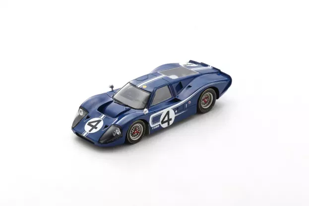 Spark Ford Gt40 Mkiv 7.0l V8 Team Ford Motor Company Holman & Moody N 4 24h Le Mans 1967 L.ruby D.hulme 1:43 S4544