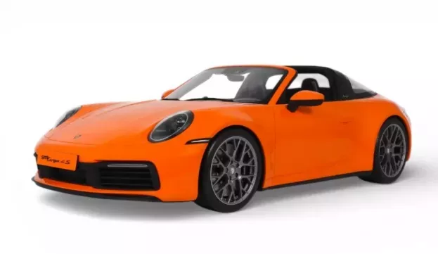 GT Spirit Porsche 911 992 Targa 4s 2022 Con Vetrina With Showcase 1:8 GTS802101