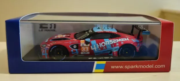 Spark Aston Martin Vantage Amr 4.0l Turbo V8 Team Tf Sport N 33 Winner Lmgte Am Class 24h Le Mans 2022 B.keating H.chaves M.sorensen 1:43 S8647