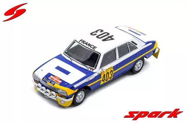 Spark Peugeot 504 N 403 Winner Rally Codasur 1979 J.guichet J.todt 1:43 S5632