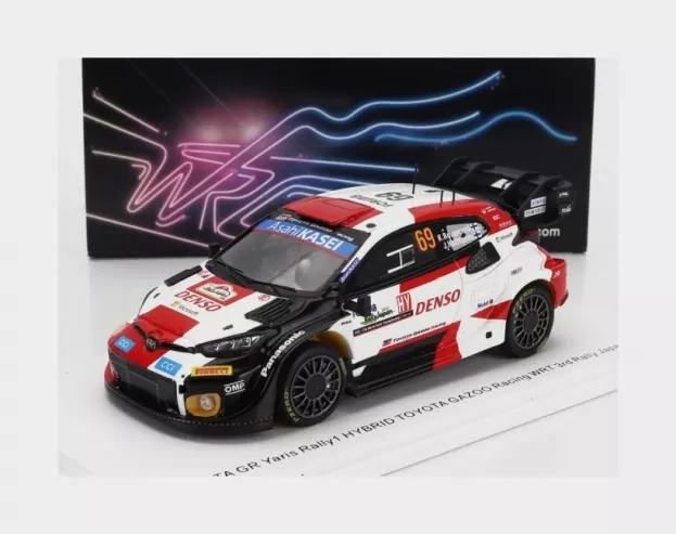 Spark Toyota Yaris Gr Hybrid Rally1 Team Toyota Gazoo Racing Wrt N 69 3rd Rally Japan 2023 Kalle Rovanpera Jonne Halttunen 1:43 S6733