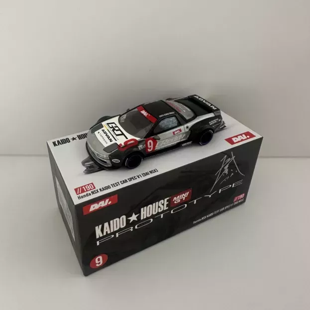 Mini GT Honda Nsx Kaido House N 9 Test Car Spec V1 Coupe 2002 1:64 KHMG190