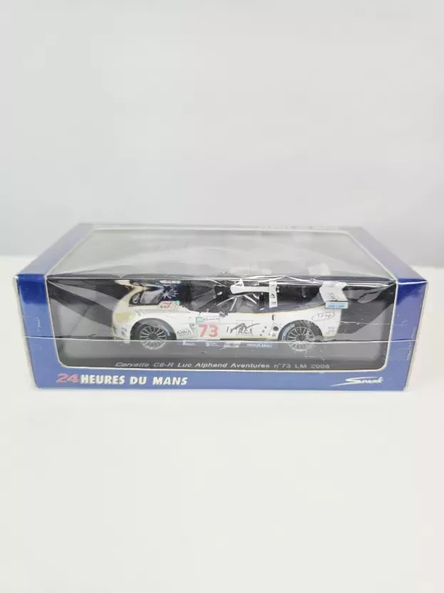 Spark Chevrolet Corvette C6-r Team Luc Alphand Aventures N 73 24h Le Mans 2008 J-l.blanchemain P.gouselard L.pasquali 1:43 S1489
