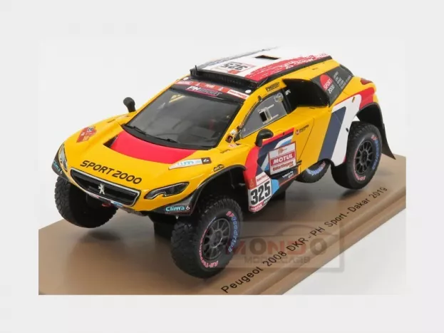 Spark Peugeot 2008 Dkr Team Ph-sport N 325 Rally Dakar 2019 P.lachaume J.m.polato 1:43 S5628