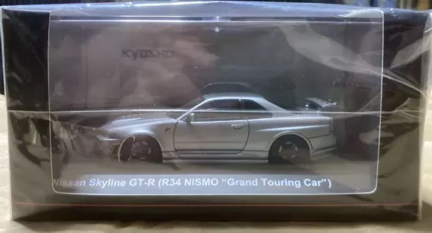 Kyosho Nissan Skyline Gt-r r34 Nismo Grand Touring Car 2007 1:43 KSR43106GR