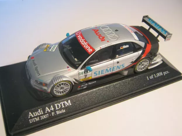 Minichamps Audi A4 N 7 Siemens Dtm 2007 F.biela 1:43 400071797
