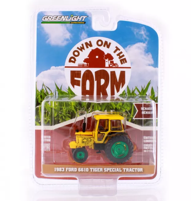 Greenlight Ford 6610 Tractor Tiger Special 1983 1:64 48070D