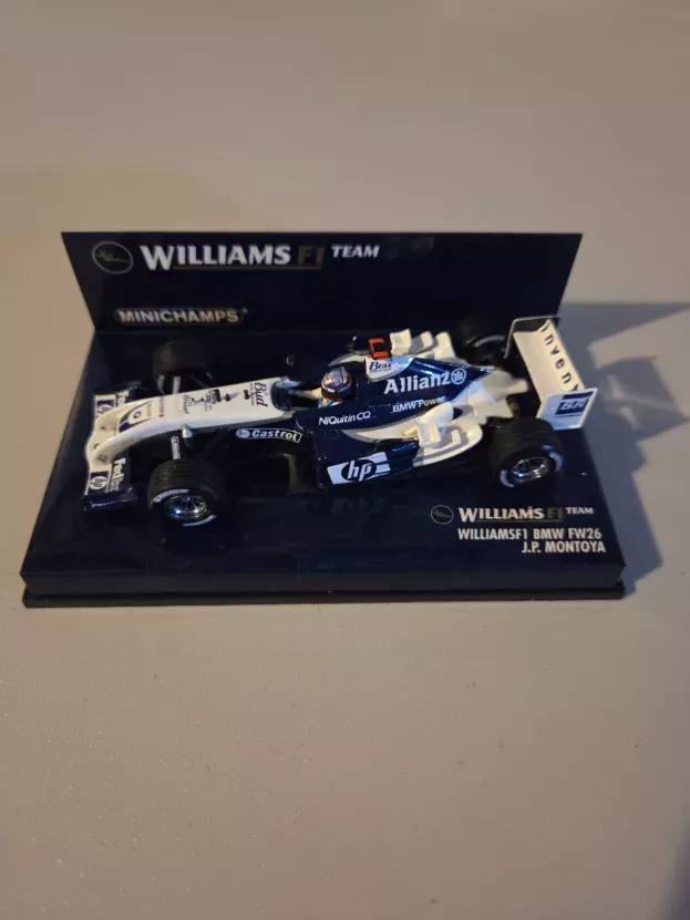 Minichamps Williams F1 Fw26 Bmw N 3 Season 2004 J.p.montoya 1:43 400040003