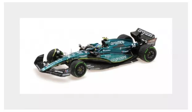 Minichamps Aston Martin F1 Amr23 Team Aramco Cognizant N 14 2nd Dutch Gp 2023 Fernando Alonso 1:43 417231414