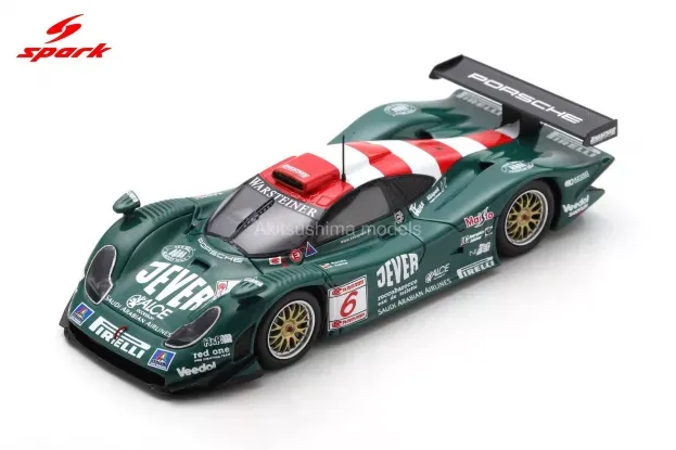 Spark Porsche 911 Gt1-98 Team Zakspeed Racing N 6 Fia Gt Championship Silverstone 1998 M.bartels A.hahne 1:43 S5996