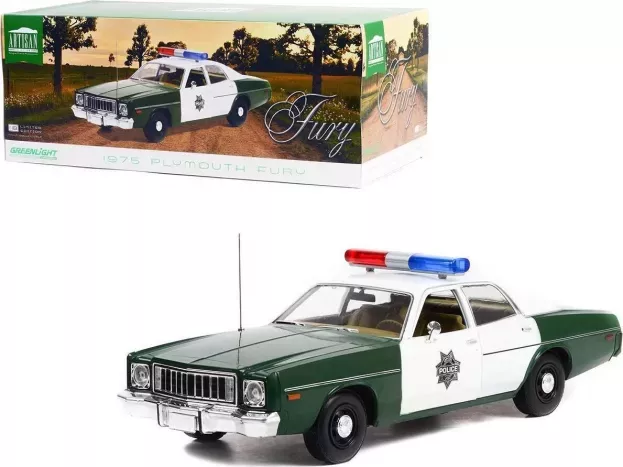 Greenlight Plymouth Fury Hazzard Police 1975 1:18 19116