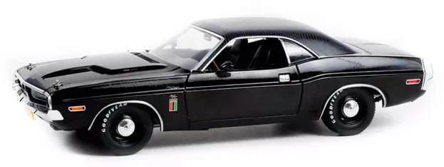 Greenlight Dodge Challenger R t Coupe 1970 The Black Ghost Movie 1:18 13614