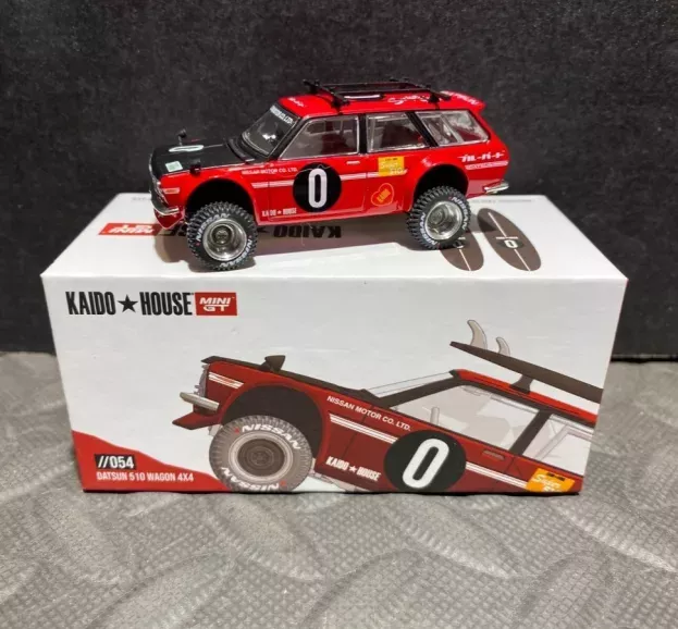 Mini-GT Datsun 510 Kaido House N 0 Sw Station Wagon 1972 1:64 KHMG054