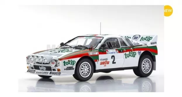 Kyosho Lancia 037 Totip Rally San Marino 1984 A.vudafieri L.pirollo 1:18 08306F