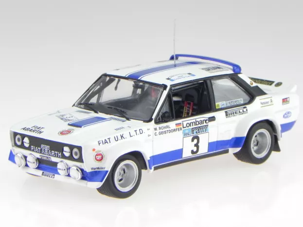 IXO Models Fiat 131 Abarth Team Fiat Uk N 3 Rally Rac Lombard 1979 W.rohrl C.geistdorfer 1:43 RAC259