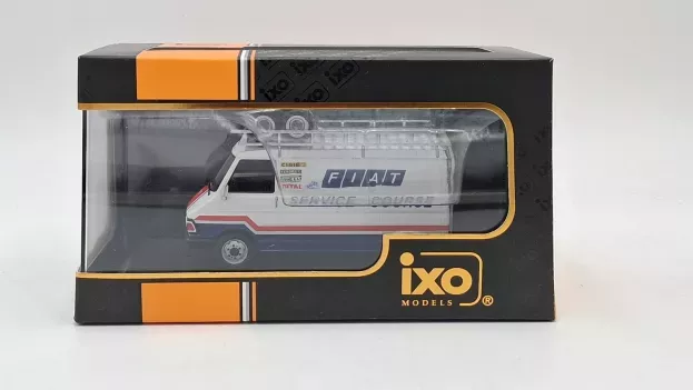 IXO Models Fiat 242 Van Fiat Assistance Rally Montecarlo 1979 1:43 RAC273X