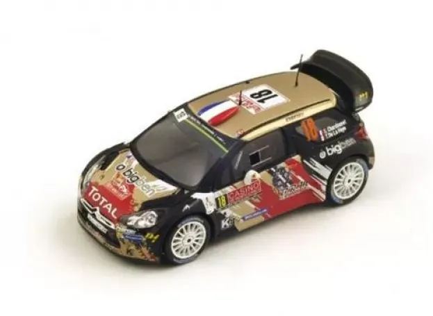 Spark Citroen Ds3 Wrc N 18 47th Rally Montecarlo 2015 S.chardonnet T.de La Haye 1:43 S4513
