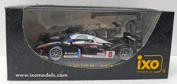 IXO Models Peugeot 908hdi Fap N 8 2nd Le Mans 2007 P.lamy S.sarrazin S.bourdais 1:43 LMM112
