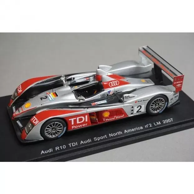 Spark Audi R10 N 2 24h Le Mans 2007 Capello Mcnish Kristensen 1:43 S0682