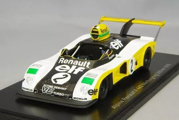 Spark Renault Alpine A442 N 2 300km Nurburgring 1976 P.depailler 1:43 S9320