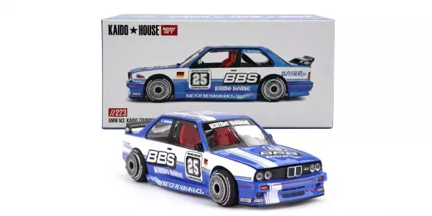 Mini GT Bmw 3-series M3 e30 N 25 Aido Touring Champ V1 1989 1:64 KHMG223