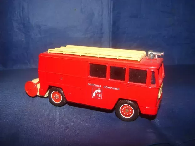 Solido Berliet Gak 17 Truck Furgon Mixte Fire Engine 1978 Vigile Del Fuoco 1:55 375