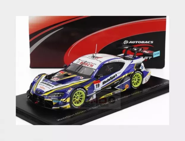 Spark Toyota Supra Gr Tesm Wedssport Bandoh N 19 Gt500 Class Super Gt 2020 Yuji Kunimoto Ritomo Miyata 1:43 SGT110