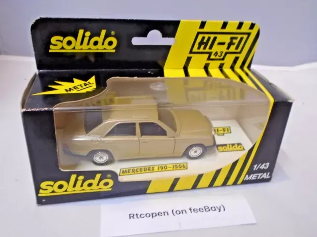 Solido Mercedes 190 E 1983 1:43 1506