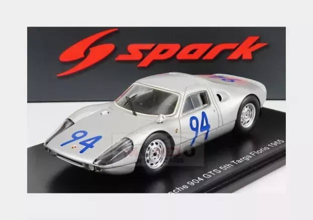 Spark Porsche 904 Gts N 94 5th Targa Florio 1965 A.pucci G.klass 1:43 S9233
