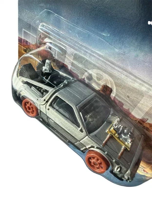 Hot Wheels De Lorean Time Machine Back To The Future 3 Ritorno Al Futuro 3 1:64 HCP22