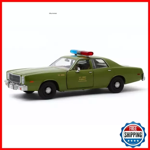 Greenlight Plymouth Fury U.s. Army Military Police 1977 A-team 1:24 84103