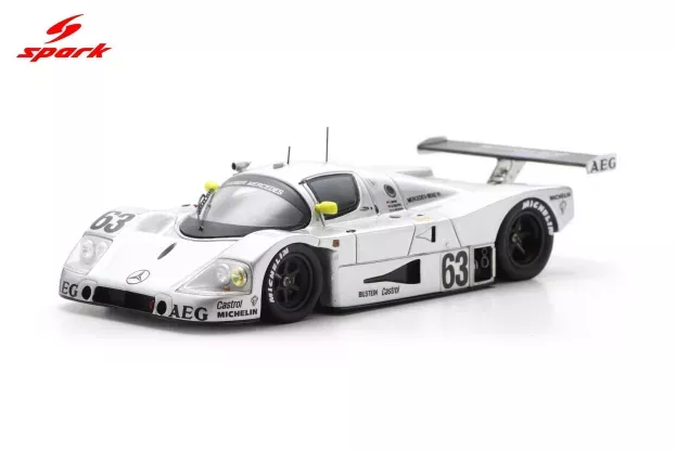 Spark Sauber Mercedes Benz C9 5.0l Turbo V8 Team Sauber Mercedes N 63 Winner 24h Le Mans 1989 J.mass M.reuter S.dickens 1:43 43LM89