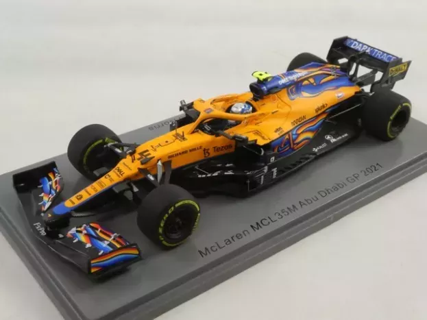 Spark Mclaren F1 Mcl35l Team Mclaren N 4 7th Abu Dhabi Gp 2021 Lando Norris 1:43 S7855