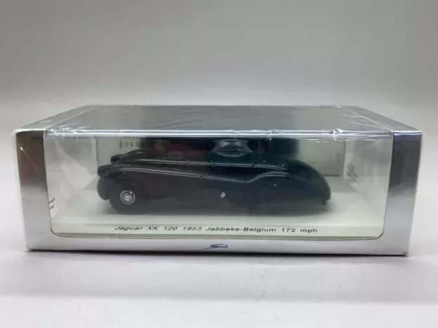 Spark Jaguar Xk120 Jabbeke-belgium 172mph 1953 1:43 S2114