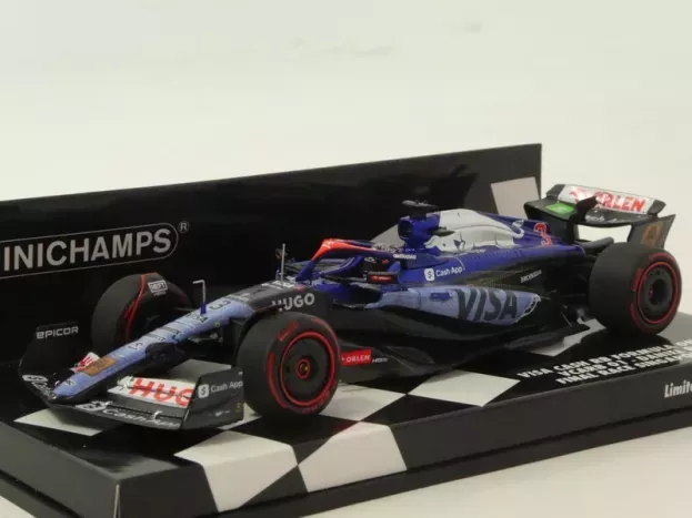 Minichamps Racing Bulls F1 Vcarb-01 Team Visa Cash App N 3 Singapore Gp 2024 Daniel Ricciardo 1:43 417241803
