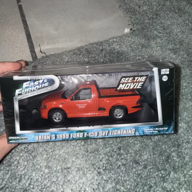 Greenlight Ford Brian's F-150 Svt Pick-up Lightning The Racer Edge 1999 Fast & Furious I 2001 1:43 86235