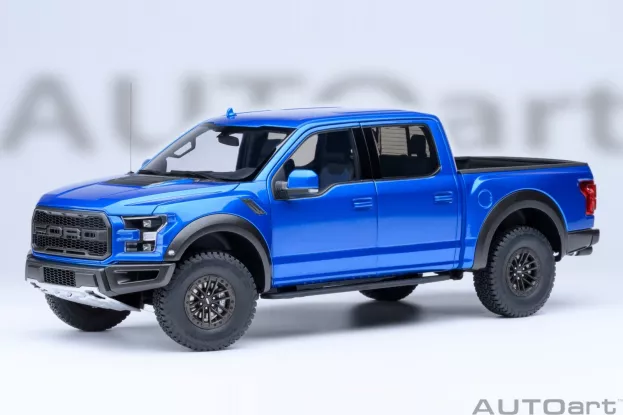 AUTOart Ford F-150 Raptor Supercrew 2019 (velocity Blue) 1:18 72949