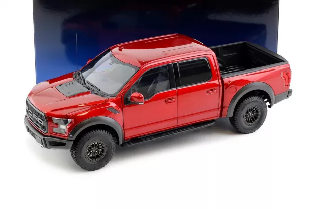 AUTOart Ford F-150 Raptor Supercrew 2019 (ruby Red) 1:18 72948