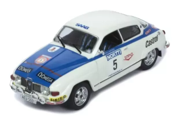 IXO Models Saab 96 V4 N 5 Rally 1000 Lakes 1976 S.lampinen J.markkanen 1:43 RAC378A