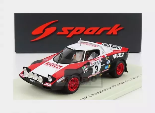 Spark Lancia Stratos Hf N 3 European Rally Championship 1978 T.carello M.perissinot 1:43 S9093