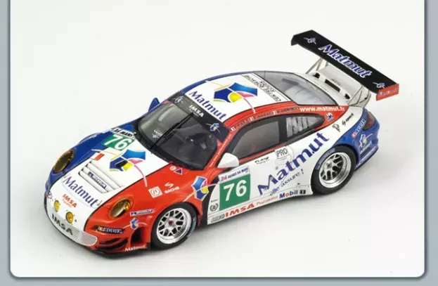 Spark Porsche 911 997-2 Gt3rsr Imsa Performance Matmut N 76 17th 24h Le Mans 2011 Narac Pilet Armindo 1:43 S3417